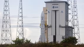 La fusée Ariane 6 parée au décollage le 9 juillet 2024 à Kourou en Guyane