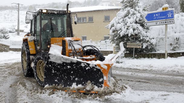 Près de Saint-Etienne, le 20 novembre 2013.