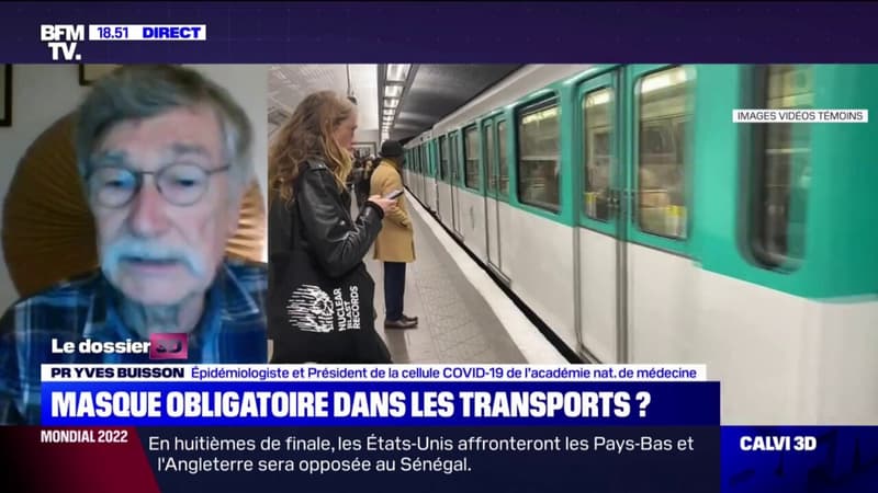 Pr Yves Buisson: "Il me semble difficile de revenir à l'obligation du port du masque, bien qu'elle soit souhaitable"