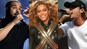 Drake, Beyoncé, Nekfeu.