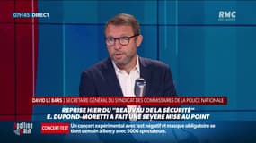 David Le Bars sur les propos d'Eric Dupond-Moretti: "Il ne faut pas nier les problèmes mais il faut tourner la page"