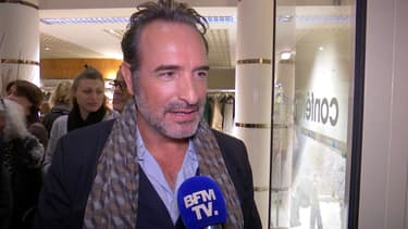 Jean Dujardin à l'École militaire le 4 novembre 2019