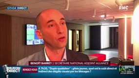 "On ne peut plus accepter que des collègues se fassent fracasser, tabasser ", prévient le secrétaire national adjoint d'Alliance Police
