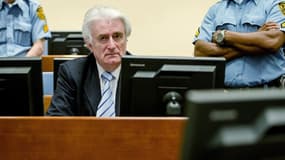 Radovan Karadzic, l'ex-chef politique des Serbes en Bosnie.