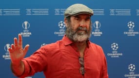 L'ancien international français Eric Cantona, à Monaco le 29 août 2019.