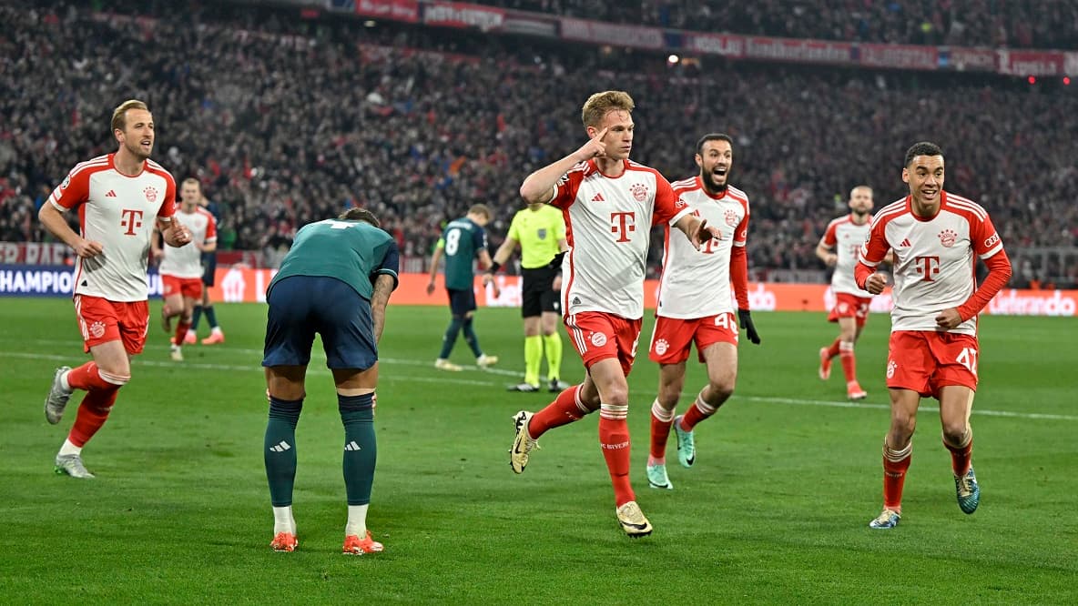 Kimmich crushes Arsenal’s dream and sends Munich into the semi-finals