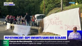Puy-Saint-Vincent: sept enfants sans bus scolaire