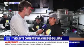 "Cela devient insupportable, comment nourrir ces gens ?": le responsable d'une ONG libanaise qui propose des repas aux déplacés témoigne