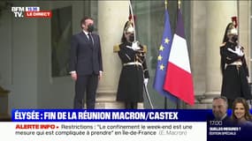 Emmanuel Macron accueille le président israélien à l'Élysée