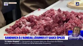 Dans votre assiette du jeudi 13 octobre 2022 - Sandwich à l'agneau, légumes et sauce épicée