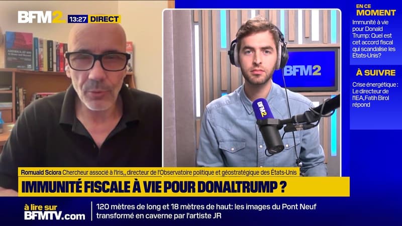 "Un deal a été fait": comment Donald Trump peut bénéficier d'une immunité à vie sur des contrôles fiscaux en cours?