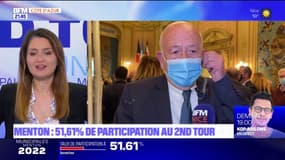 Municipales à Menton: Yves Juhel, au coude-à-coude avec Sandra Paire, dit ne pas "craindre" d'éventuels recours en cas de victoire serrée