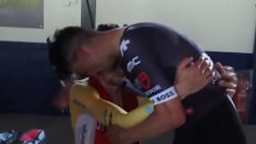 Julian Alaphilippet et Kévin Vauquelin le 22 juin 2025