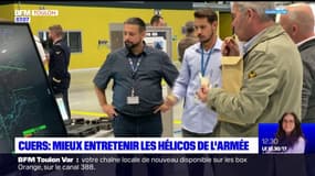 Cuers: un nouvel hangar pour entretenir les hélicoptères de l'armée