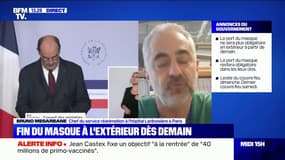 Pr Bruno Megarbane: "Il existe un risque de rebond qui n'est pas nul, si nous n'atteignions pas l'immunité collective de 80 à 85%"