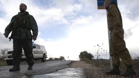 Soldats israéliens en alerte sur le plateau du Golan après les incidents du week-end.