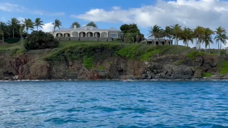 DOCUMENT BFMTV. "Un lieu totalement inaccessible": Little Saint James, l'ancienne île privée de Jeffrey Epstein longtemps restée cachée