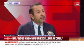Absence d'Emmanuel Macron à la marche contre l'antisémitisme: "C'est un rendez-vous manqué avec les Français", estime Sébastien Chenu (RN) 