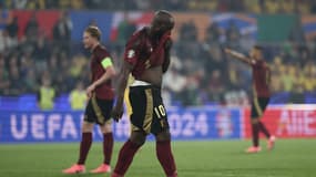 Romelu Lukaku lors de Belgique-Roumanie, le 22 juin 2024.