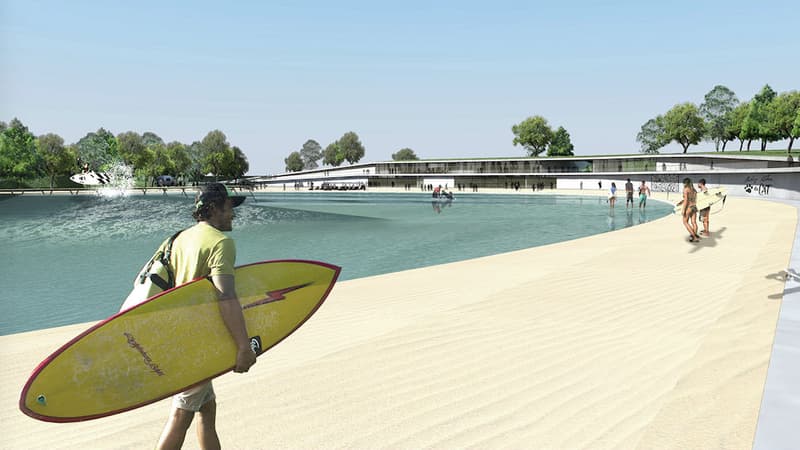 Un lac avec des vagues artificielles devrait voir le jour près de Paris à partir de 2019.