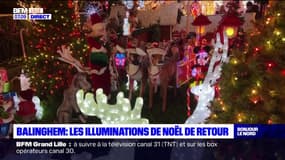 Pas-de-Calais: les illuminations de Noël de retour à Balinghem