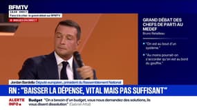 Face à la crise: Jordan Bardella, président du Rassemblement National, plaide pour un "patriotisme économique" 