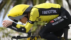 Jonas Vingegaard à Tirreno-Adriatico le 3 mars 2024