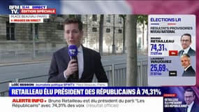 Bruno Retailleau élu président des Républicains, sa ligne et sa stratégie officiellement validée par les adhérents 
