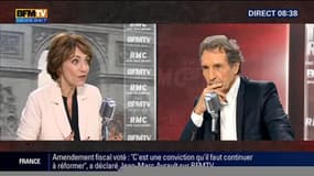 Marisol Touraine face à Jean-Jacques Bourdin en direct