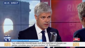 Carburants: "La solution c'est d'arrêter les hausses de taxe, tout le reste c'est de la micro-rustine", estime Laurent Wauquiez