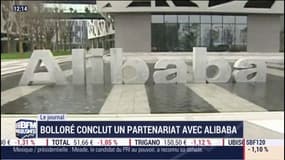 Bolloré conclut un partenariat avec Alibaba