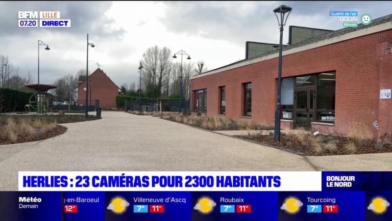 Nord: 23 caméras à Herlies, commune de 2300 habitants
