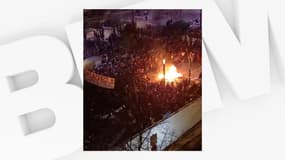 Des personnes réunies ce samedi 18 mars 2023 en marge du carnaval de la Plaine de Marseille