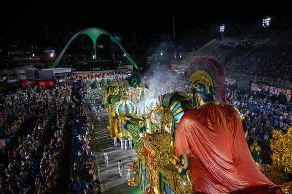 Défilé lors du carnaval de Rio, le 19 février 2023