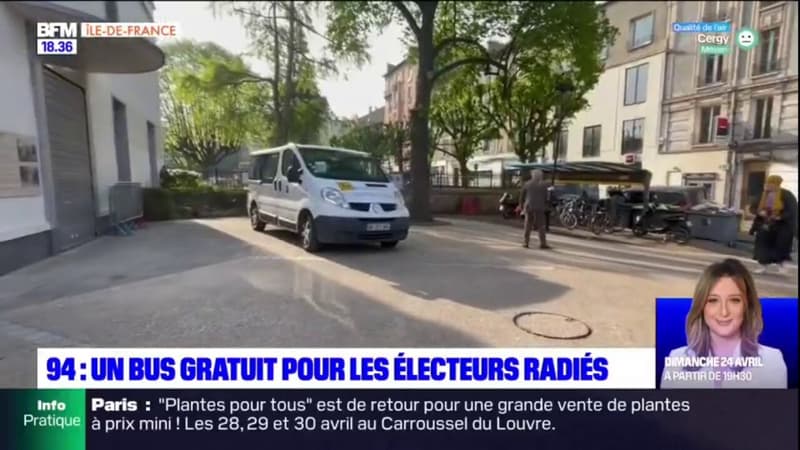 Présidentielle: des navettes pour aider les électeurs radiés de Villeneuve-Saint-Georges à régulariser leur situation