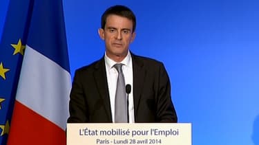 Manuel Valls a défendu ce 28 avril les mesures en faveur de la compétitivité