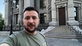 Volodymyr Zelensky, le 8 juin 2022 à Kiev