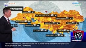 Météo Var: un ciel nuageux ce samedi, jusqu'à 16°C à Toulon