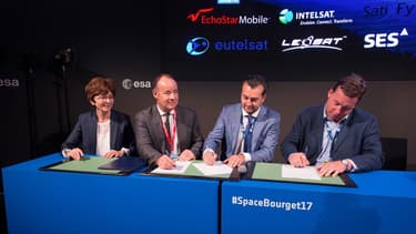 L’Agence Spatiale Européenne (ESA) s’est associée avec 16 autres acteurs de l’aérospatiale afin de lancer l’initiative "Satellite for 5G".