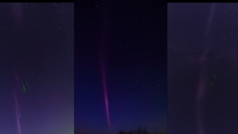 Le phénomène lumineux "Steve"