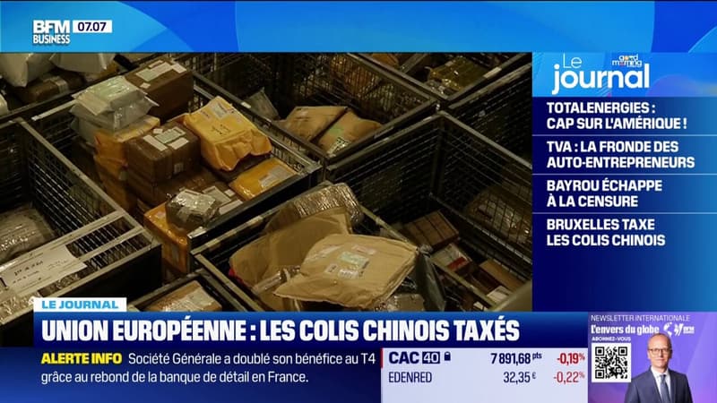 Union Européenne : les colis chinois taxés