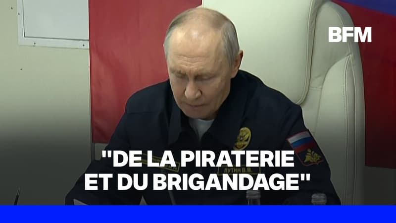 Vladimir Poutine menace de saisir des navires occidentaux en mesure de représailles