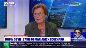 Fin de vie: Marianick Bouchard (association pour le droit de mourir dans la dignité) veut que le patient soit "bien écouté"