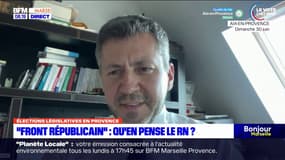 Législatives: après la publication d'une tribune d'élus locaux, Franck Allisio pointe un moyen "pas très glorieux" de faire barrage au RN