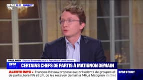 Paul Midy (Ensemble): "L'objectif est d'avoir un gouvernement stable, ni sous la tutelle du RN ni sous la tutelle de LFI"