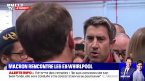 "Ce serait faux de dire que rien n'a été fait", Emmanuel Macron répond à François Ruffin sur le suivi de la reprise de Whirpool 
