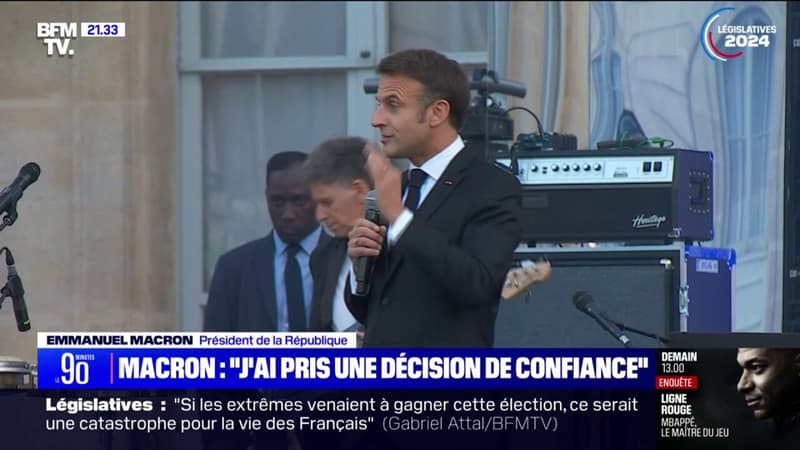 Pour Emmanuel Macron, la dissolution était 