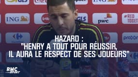 Monaco : "Henry a tout pour réussir, il aura le respect de ses joueurs" garantit Hazard