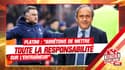 PSG : "Arrêtons de mettre toute la responsabilité sur l'entraîneur" lâche Platini