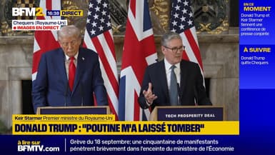 Ukraine : "il faut renforcer nos efforts" face à Vladimir Poutine, estime Keir Starmer